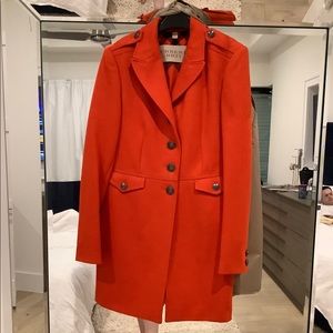 Burberry Red Coat